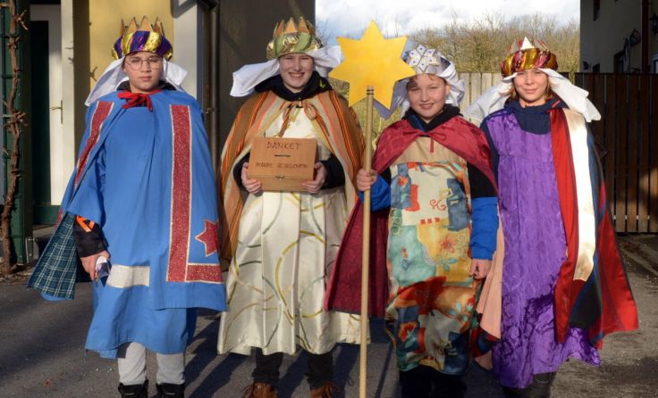 Sternsinger der Pfarre St. Valentin in Altenhofen (Foto: mott)