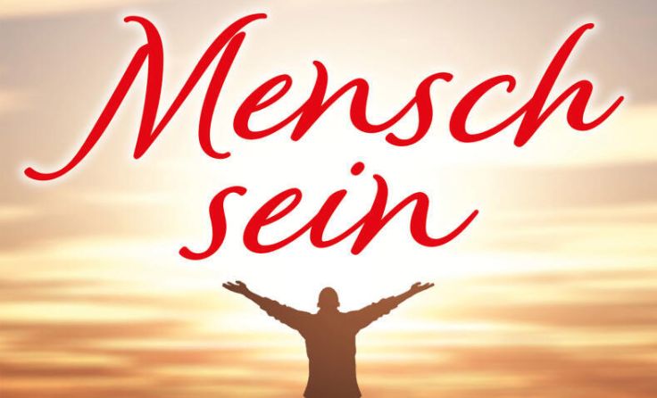 Das Cover "Mensch sein" (Foto: Weltbuch Verlag)