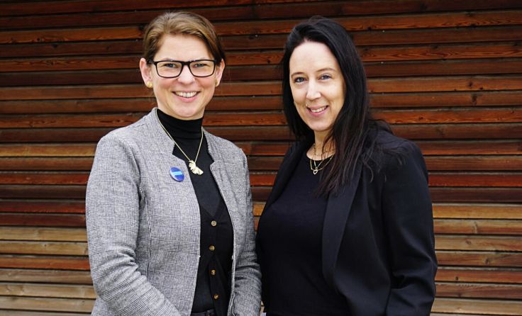 Christa Birmili und Elisa Holzmann (v. l.) (Foto: mott)