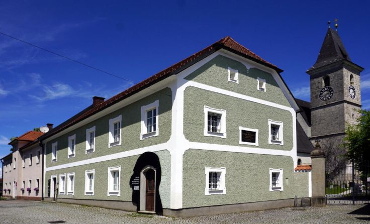 In diesem Haus befindet sich das Wohnzimmer Anton Bruckners (Foto: mott)