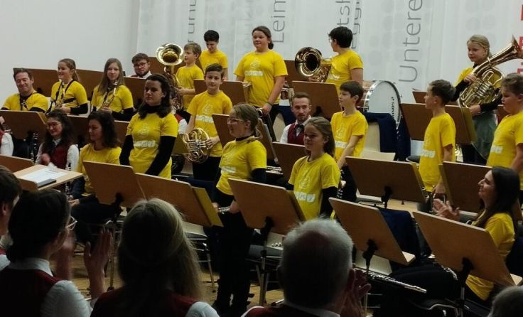 Das Jugendorchester MUKIS (Foto: Musikverein Hofkirchen)