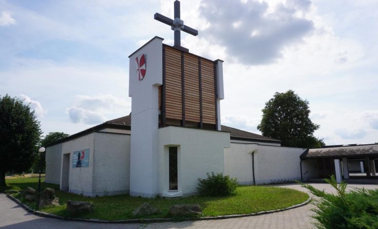 Die neue Pfarrkirche Asten, die im Jahr 1982 eingweiht wurde. (Foto: mott)