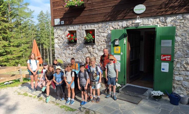 Im Rohrauerhaus wurde genächtigt. (Foto: G. Steininger)