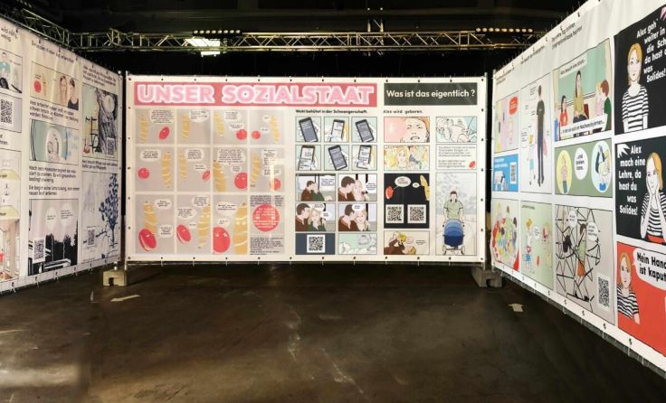 Die Wanderausstellung ist in Enns zu besichtigen. (Foto: Regina Penninger)