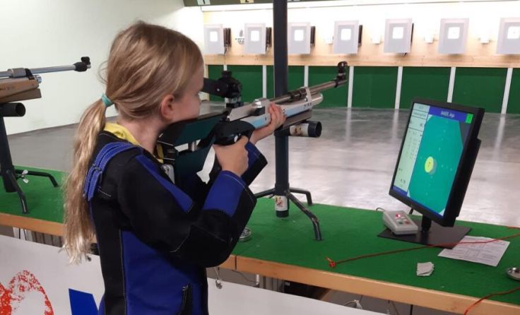 Anja Maier beim Wettkampf (Foto: Priv. SG Enns)