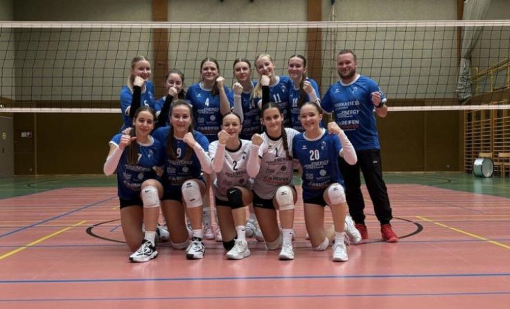 Das siegreiche U18 weiblich-Team des VCV St. Valentin (Foto: VCV)