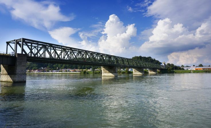 Die alte Bestandsbrücke (Foto: mott)