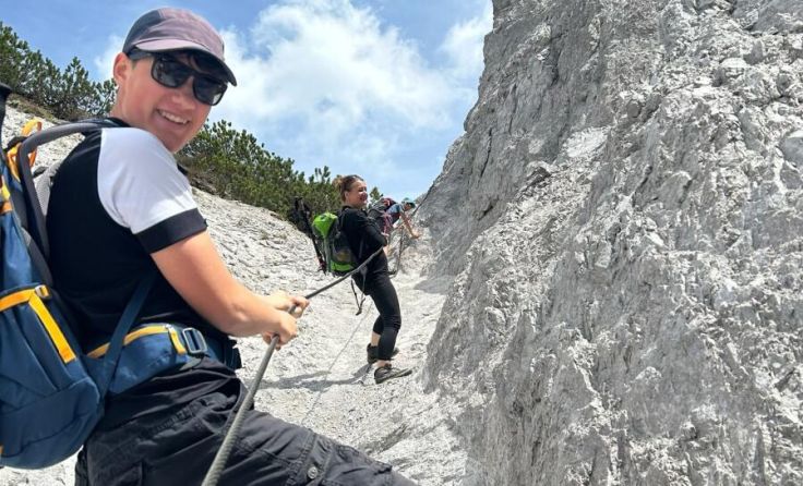 In den Bergen ist Leonhard Labek in seinem Element. (Foto: privat)