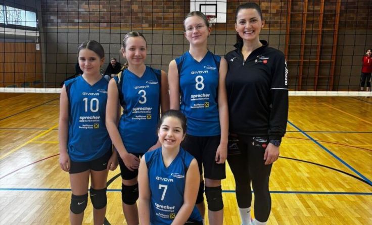 Die Supervolley Girls U13 holten sich in Bad Hall den Turniersieg. (Foto: Supervolleys)