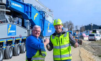 272 Tonnen Transformator für den Zentralraum OÖ in Pichling angekommen