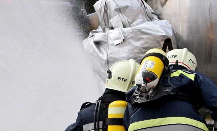 Die Feuerwehr war im Einsatz. Foto: Symbolfoto Volker Weihbold