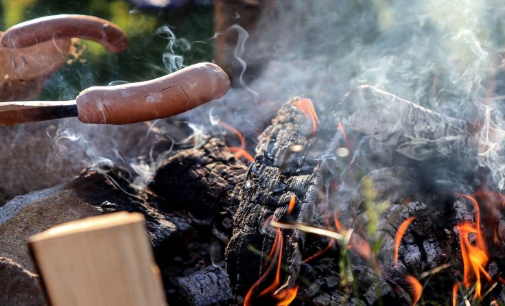 Grillfeuer sind erlaubt. Foto: Weihbold