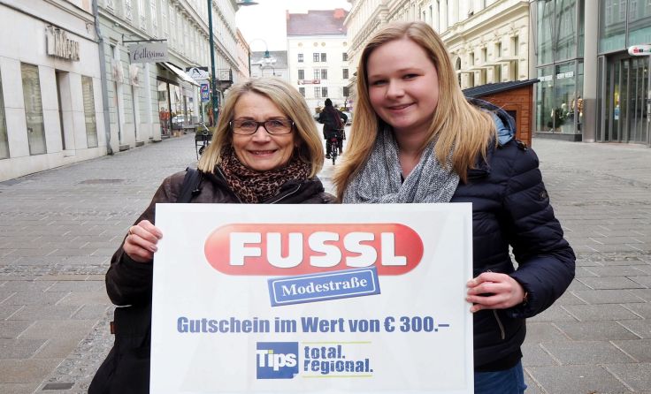Margarete Hinker hatte die richtige Antwort für das Tips-Glücksengerl.