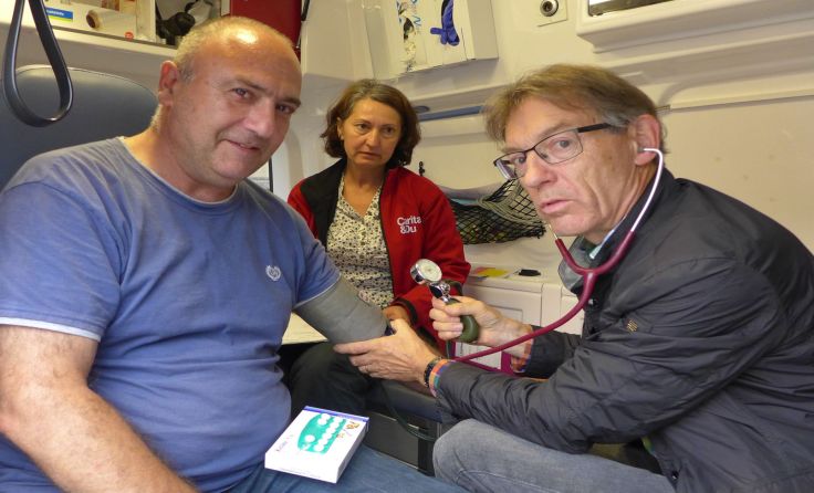 2016 wurden die Betreiber des „Helpmobil“ ausgezeichnet. Foto: Caritas OÖ
