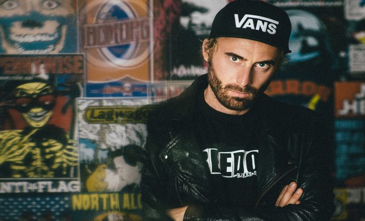 Bands wie NOFX oder Russkaja schwören auf Stefan Behams Kreativität. Fotos: Karin Hackl 