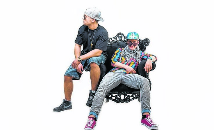 Vielversprechende Rapper: die Supersmashbrothaz aus Steyr.