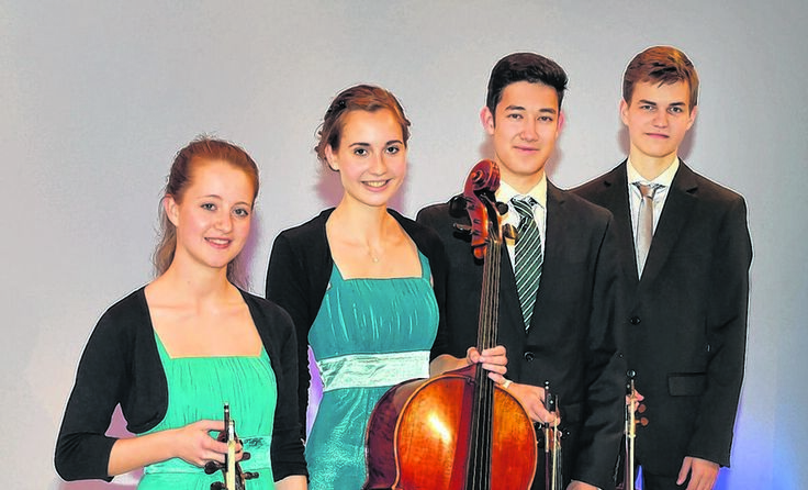 Das Con Moto Quartett eröffnet das K & K-Festival 2015. Foto: NLK Johann Pfeiffer