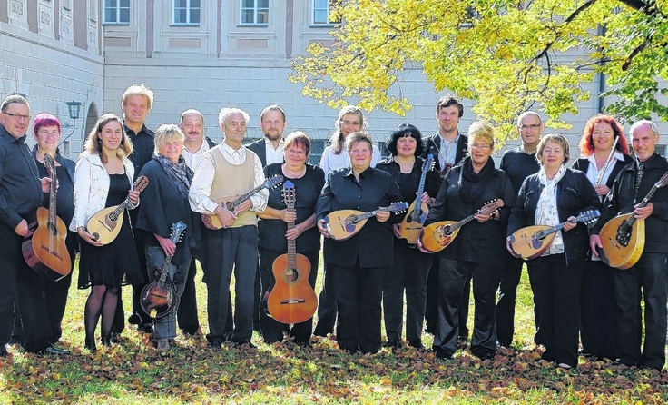 Das Mandolinenorchester Arion eröffnet die Schubertiade 2015. Foto: Arion Steyr