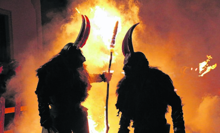 Spektakulär: Rauhgromteufel aus Großraming Foto: Gerhard Dittrich 