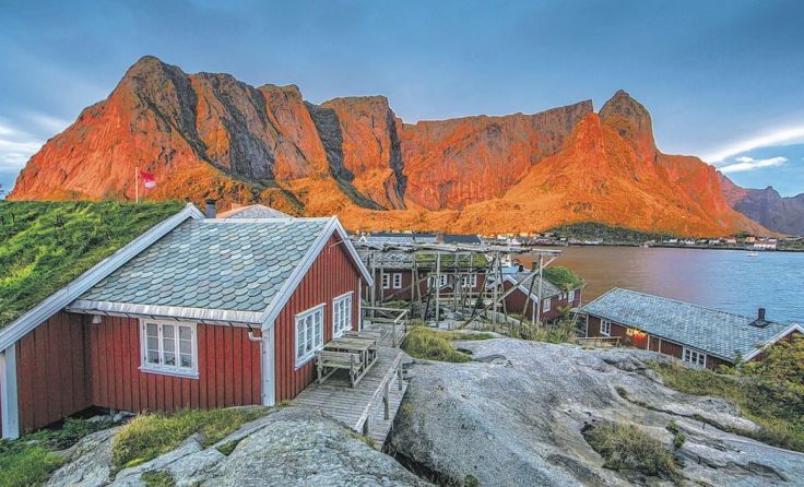 Auf den Lofoten Foto: Wolfgang Fuchs