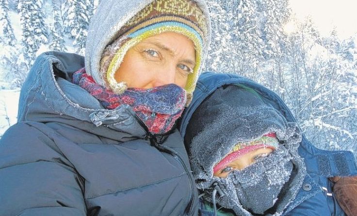 Manuela Zeitlhofer mit Tochter Anya