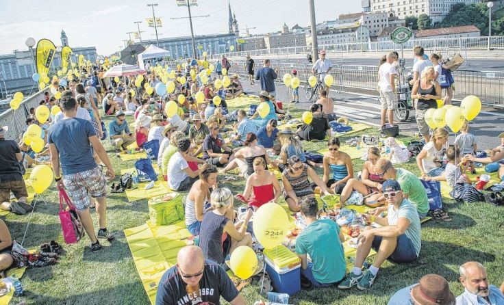 Bisher in Linz, 2016 mitten in Steyr: Das hippe Event von Life Radio. Foto: Cityfoto/Mayr