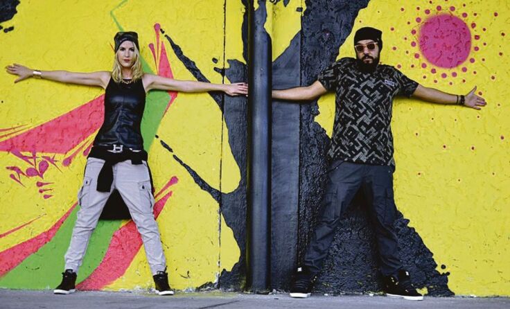Madleen und Big Stevoo kommen mit neuem Songmaterial ins Röda. Foto: Luminance