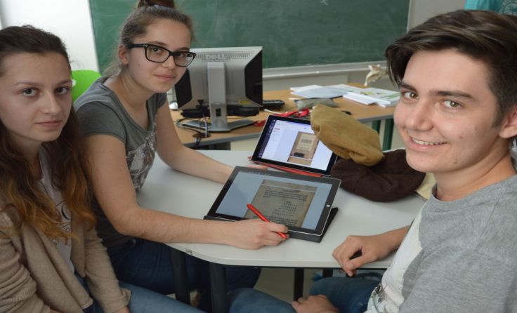 Schüler aus Steyr und Villach rechneten Rechenbuch von 1587 nach.