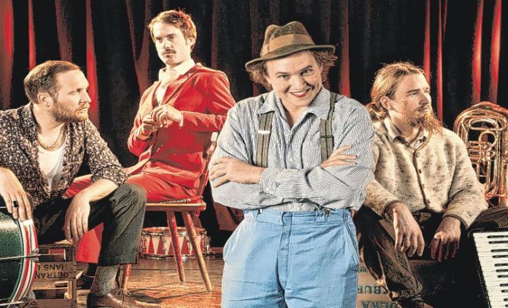 Gankino Circus sind das große Musikkabarett-Highlight im Steyrer Akku.Foto: Corinna Roßbach