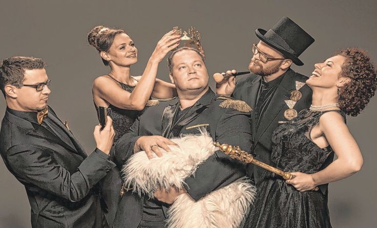 Das Quintett Zwo3wir singt im Akku in Steyr fulminant auf. Foto: Kevin Rieseneder