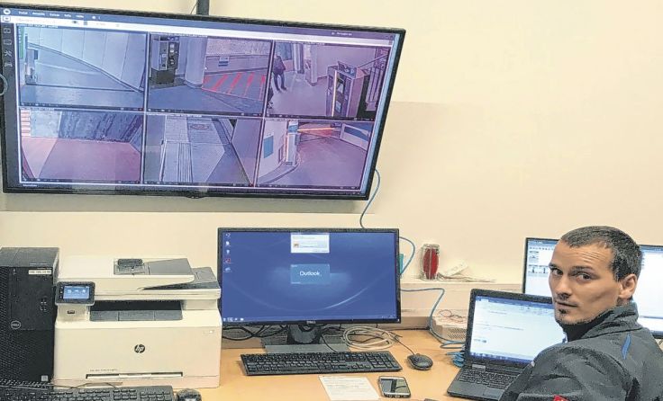 Die Stadtplatzgarage wird mit sechs Kameras überwacht. Foto: Stadtplatzgarage Steyr GmbH