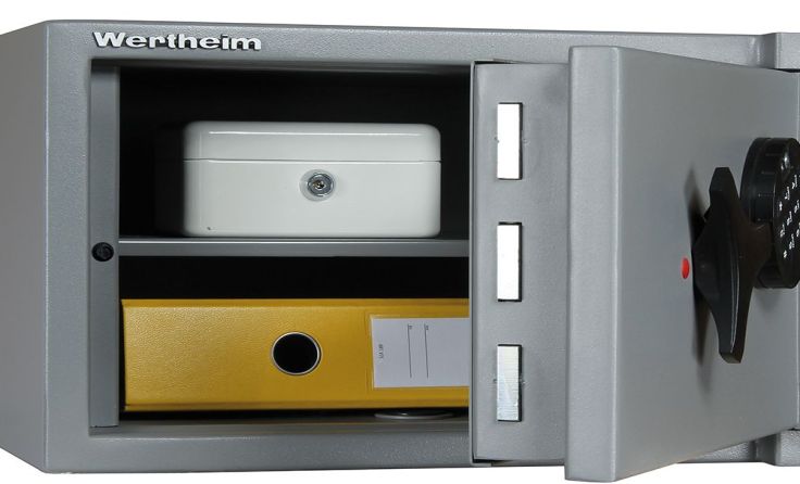 Wertheim Modell AG 5 mit Elektronikschloss Versicherungsklasse EN1: 60 000 Euro Privatwerte
