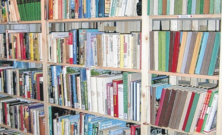 Buchfans finden einen riesige Auswahl vor.