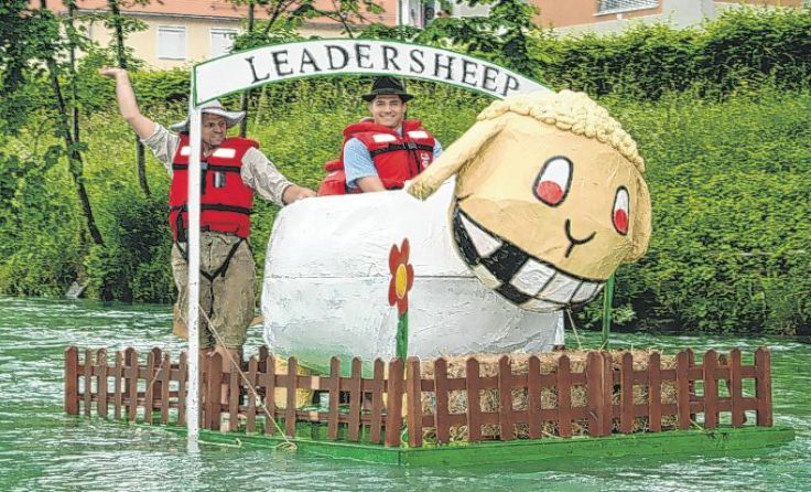 Witzige Gefährte zu Wasser: Die Boatmania steigt heuer zum 18. Mal. Foto: FH OÖ