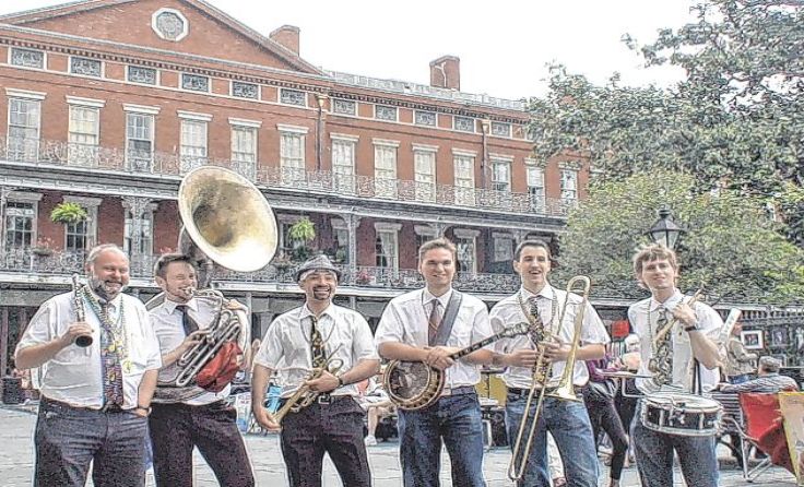 Musikalischer Gast: die original New Orleans Dixielandband