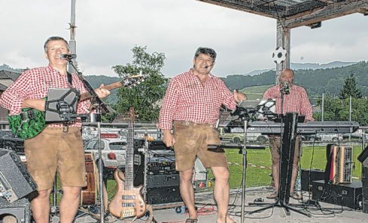 Die musikalischen Brüder von „Hoch 3" verbreiten am Sonntag gute Laune. Foto: Manfred Meissl