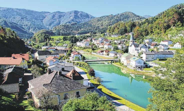 Wunderschön in die Natur eingebettet: Reichraming Foto: Gemeinde