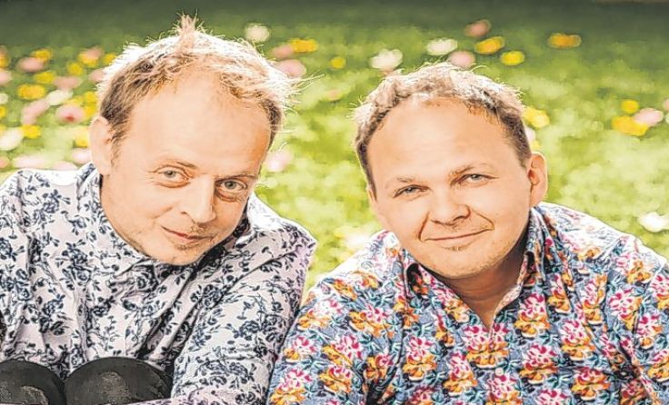 Robert Blöchl (r.) und Roland Penzinger sind Meister der Mimik. Foto: Otto Reiter