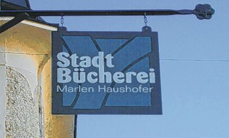Bibliothek bekommt frischen Anstrich. Foto: Magistrat