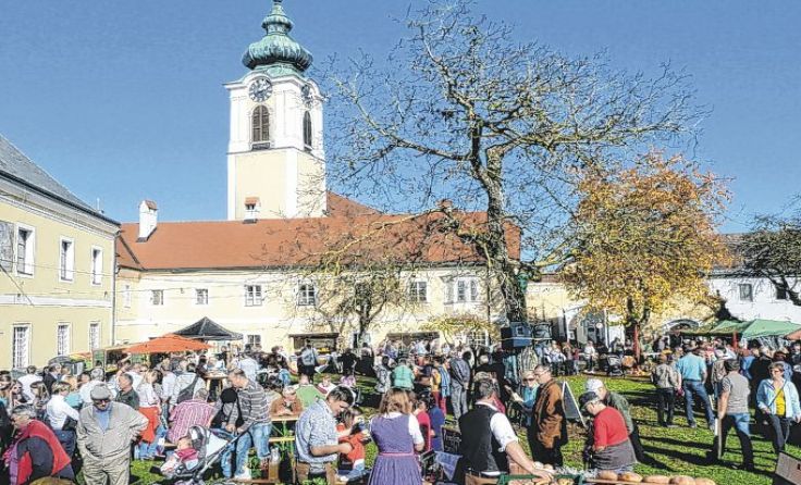 In den Pfarrkirchner Pfarrhofgarten locken wieder regionale Leckereien. Foto: geh