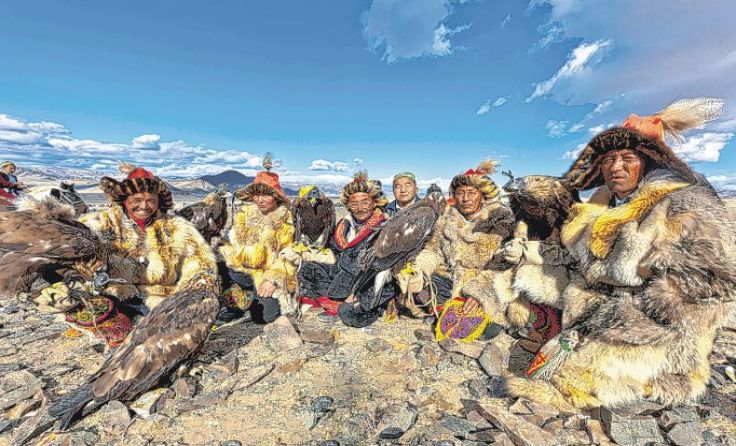 Im Land der Adlerjäger, Rentierzüchter und Schamanen Foto: Riedinger