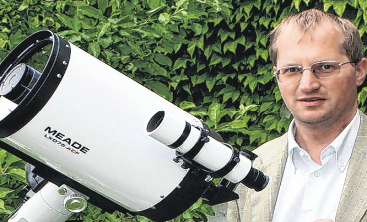 Astronomie-Kenner Thomas Schnabel Foto: privat