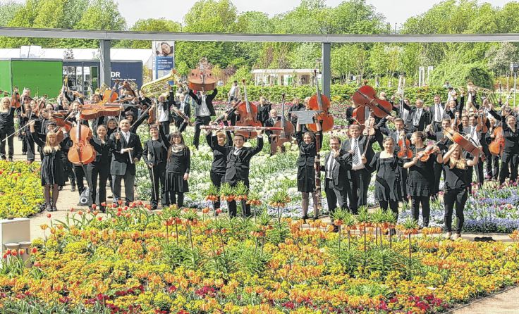 Mit einem Konzert begrüßt das WKO alljährlich die warme Jahreszeit. Foto: G. Edelmayer