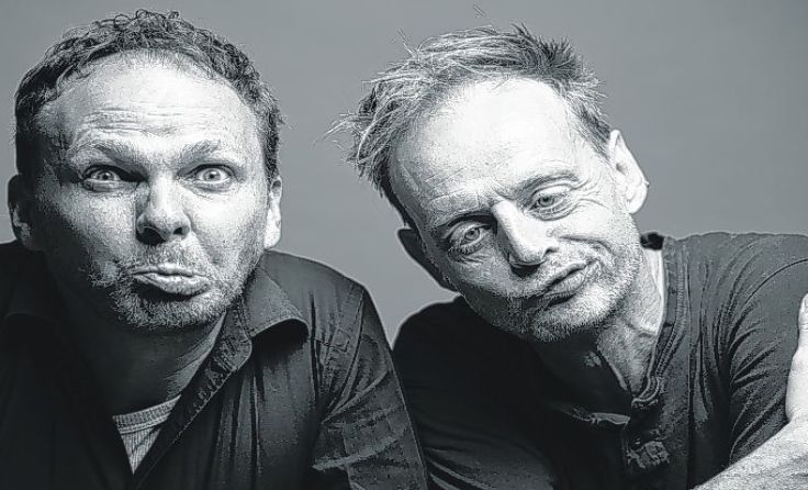 Preisgekrönter Humor: Robert Blöchl (li.) und Roland Penzinger Foto: Otto Reiter