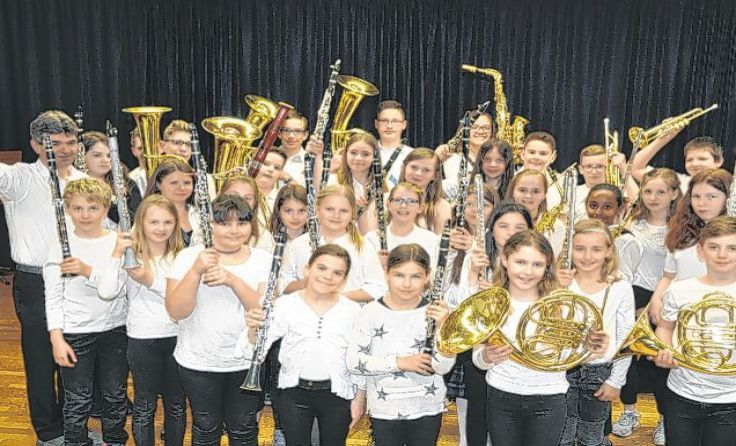 Jugendblasorchester Garsten Foto: LMS