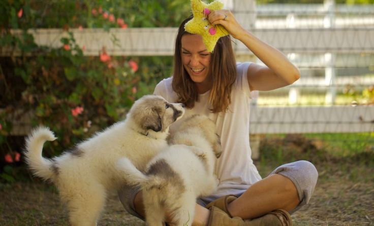 Molly Chester und ihr Mann haben totes Land zum Leben erweckt. Foto: Thimfilm