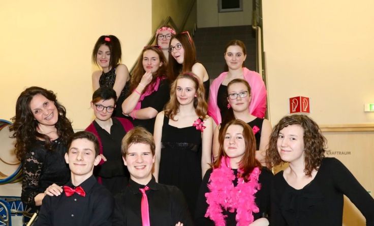 Jugendchor „Pink&Black“ möchte mit Programm zum Thema Klimawandel berühren. Foto: privat