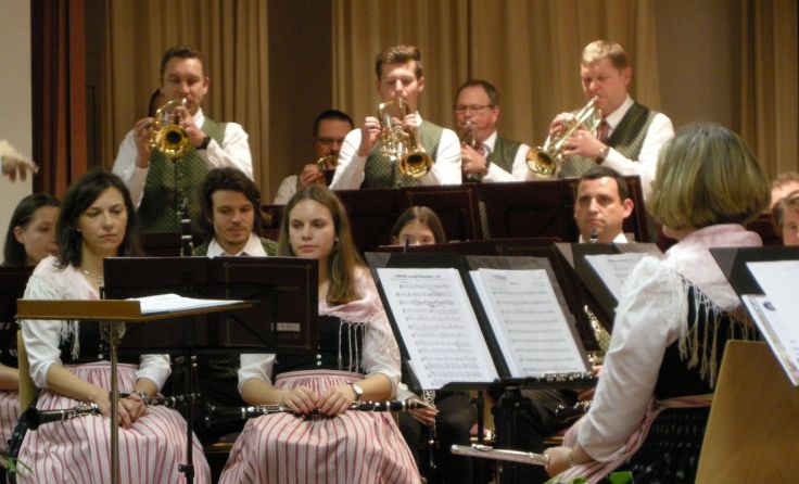 Marktmusikkapelle gestaltet melodienreichen Abend. Foto: MMK Garsten