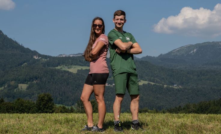Jonas Grübler aus Ternberg kämpft gemeinsam mit Team-Partnerin Martina Kohlbauer. Foto: LM-Media