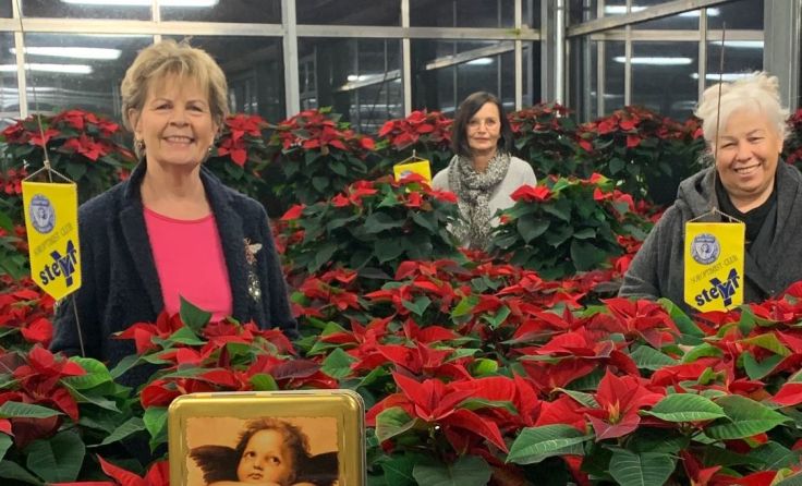 Die Steyrer Soroptimistinnen Eva Holzapfel, Elisabeth Angerer und Gabriele Schnurpfeil Foto: privat